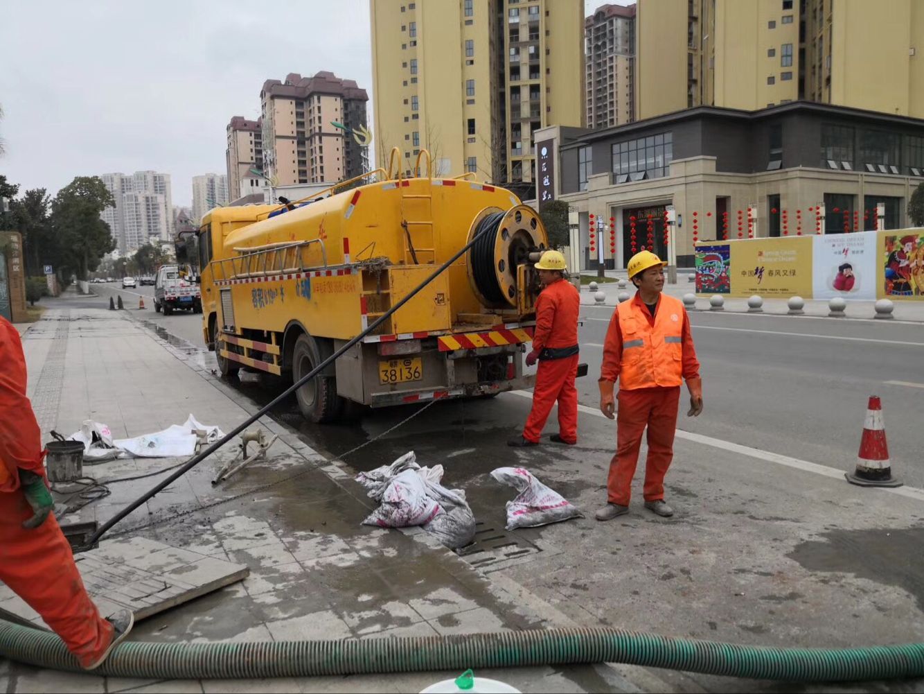 美姑排污管道清淤-管道清洗